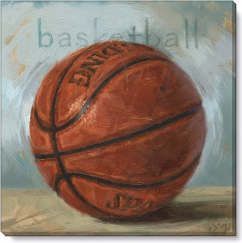 Basketball Giclee Wall Art    