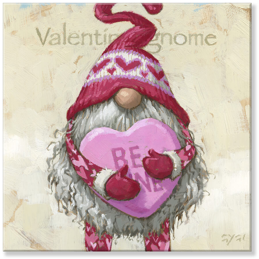 Valentine Gnome Wall Decor    