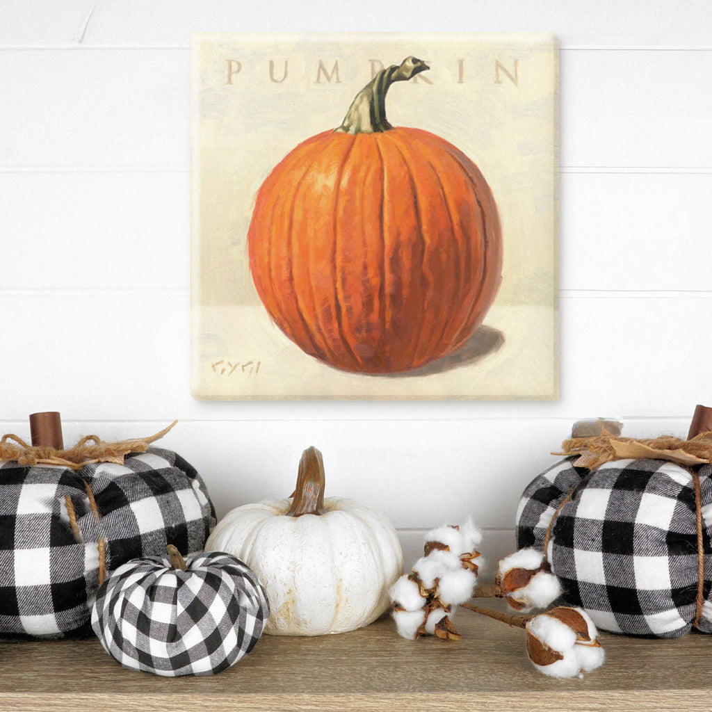 Pumpkin Giclee Wall Art       