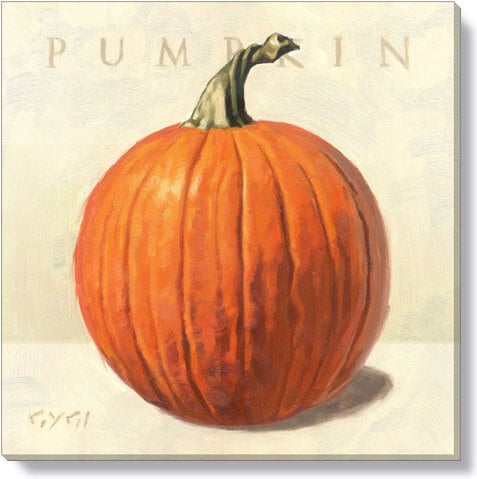 Pumpkin Giclee Wall Art       