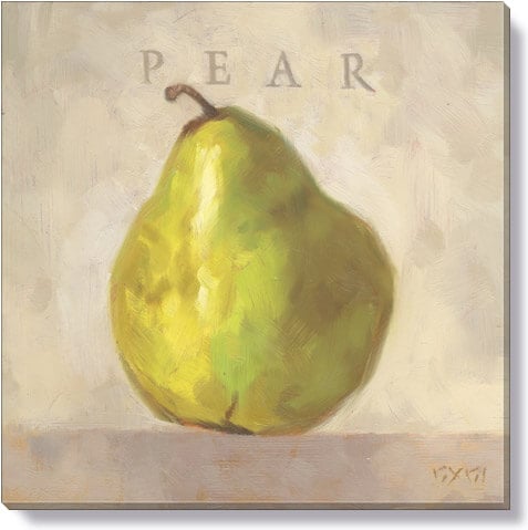 Pear Giclee Wall Art          