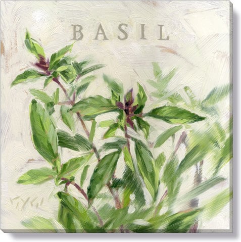 Basil Giclee Wall Art         