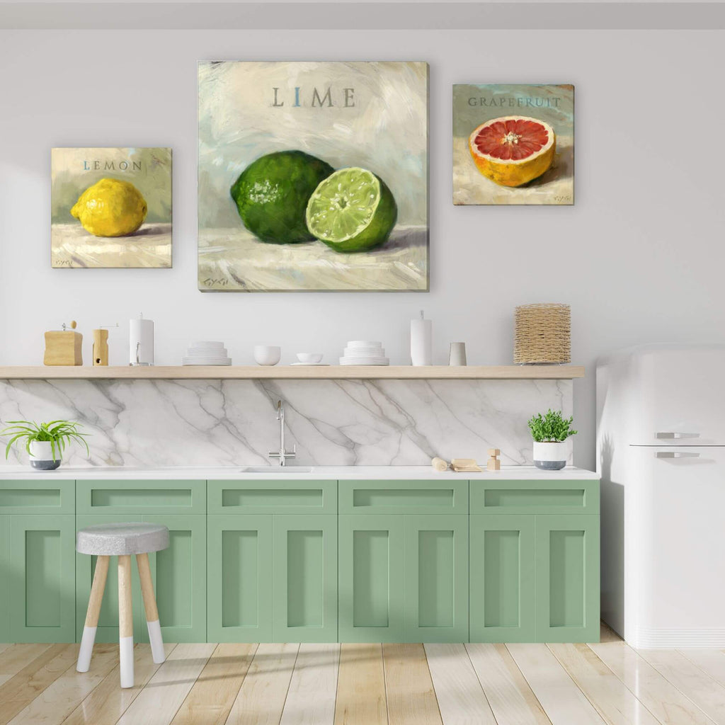 Lime Giclee Wall Art          