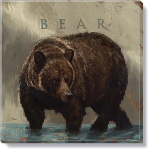 Bear Giclee Wall Art          