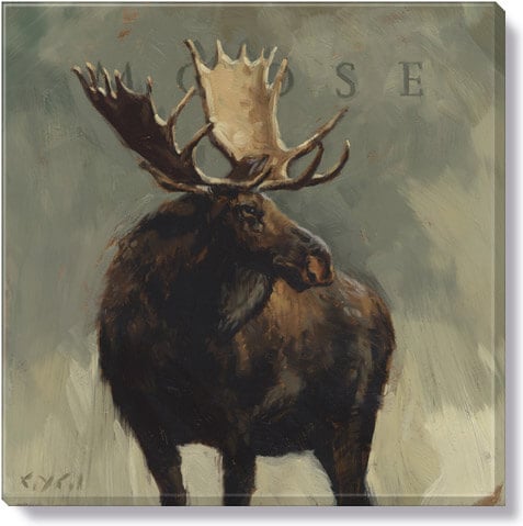 Moose Giclee Wall Art         