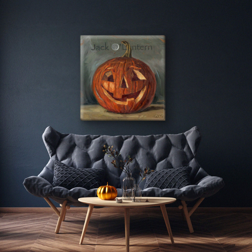 Jack O'Lantern Giclee Wall Art