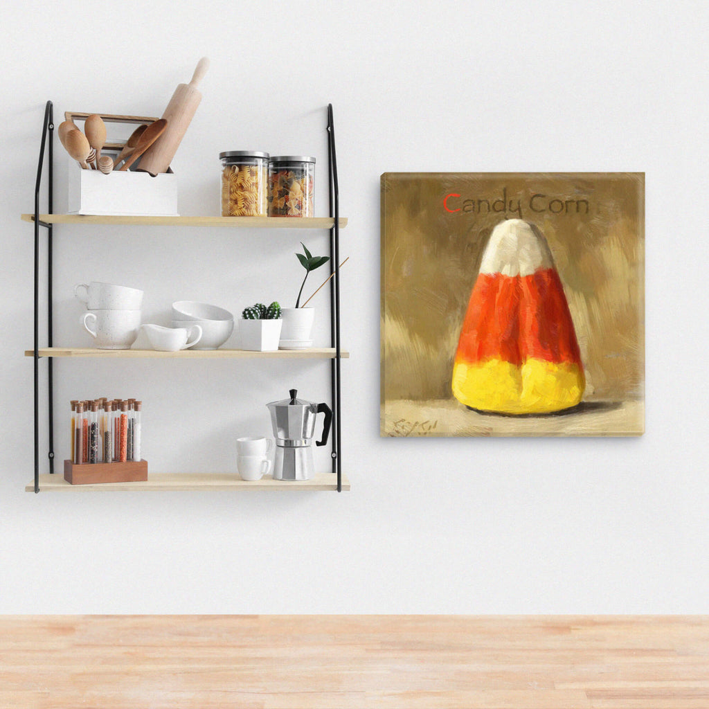 Candy Corn Giclee Wall Art    