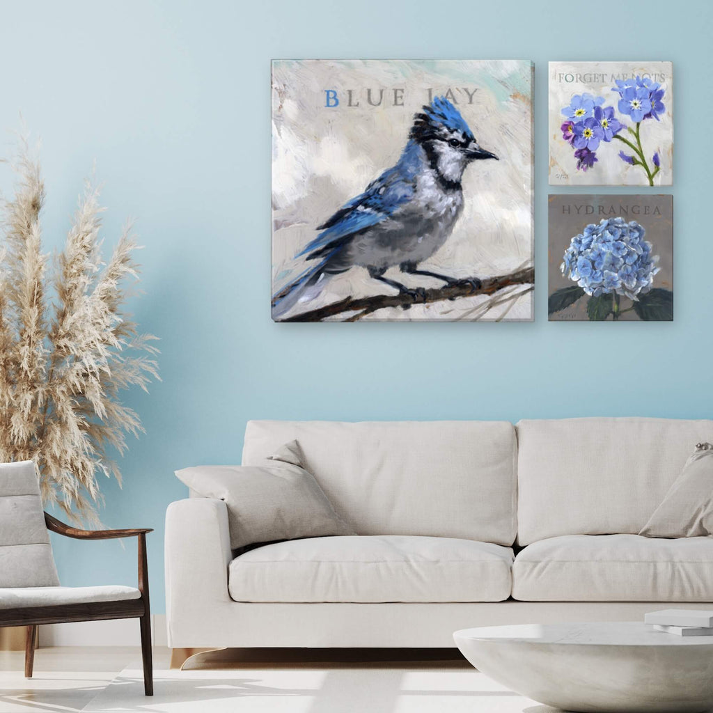 Blue Jay Giclee Wall Art      