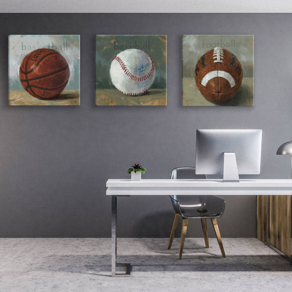 Baseball Giclee Wall Art      