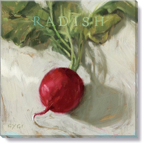 Radish Kitchen Giclee Wall Art