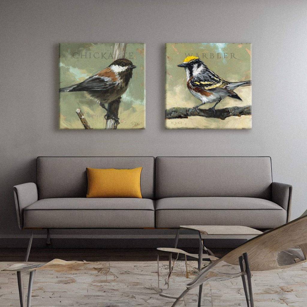 Chickadee Giclee Wall Art     