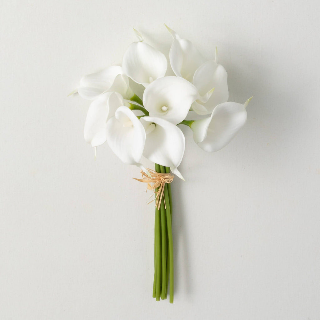 Lush White Calla Lily Bush    