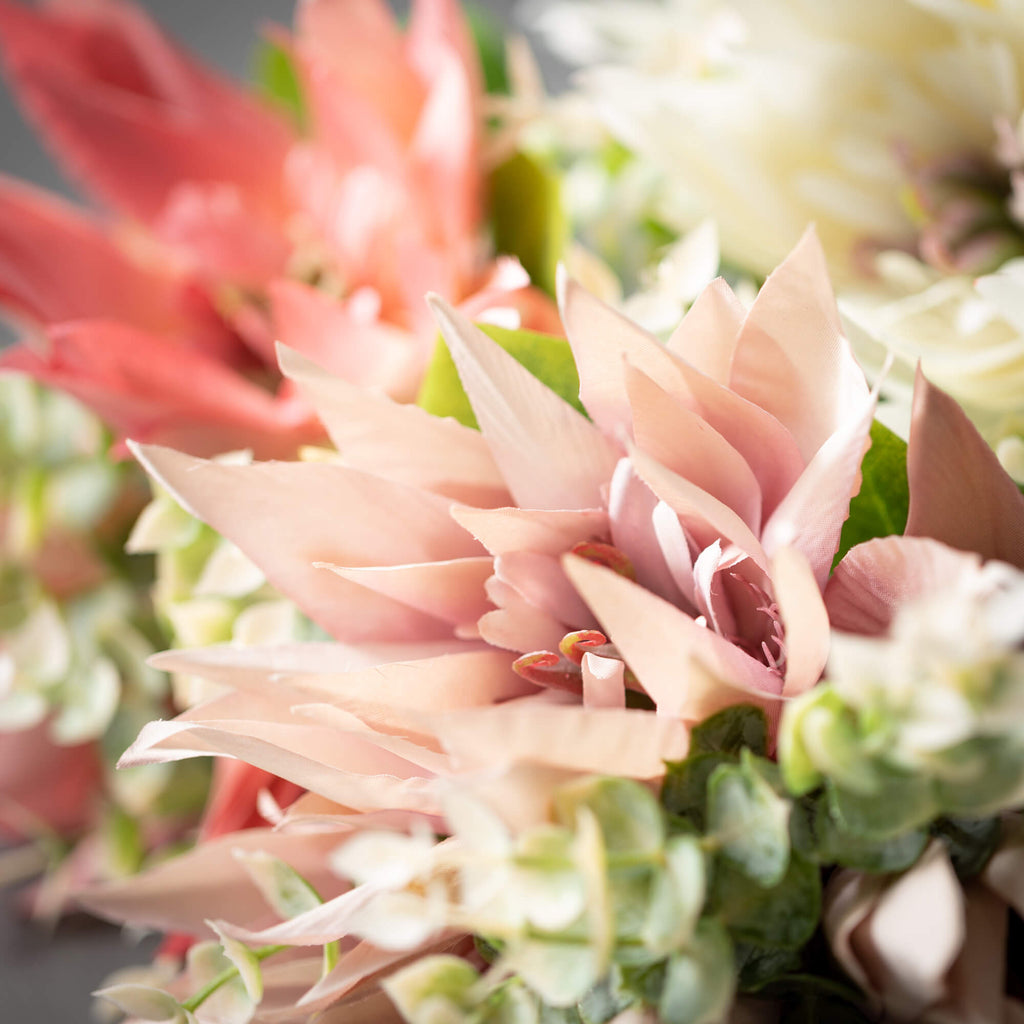 Pink & White Lotus Blossom Bus