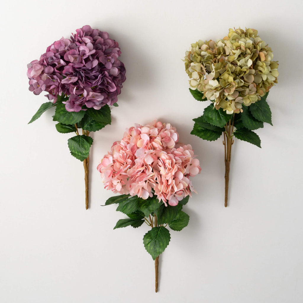 Spring Hydrangea Bush Set     