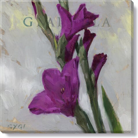 Gladiola Giclee Wall Art      