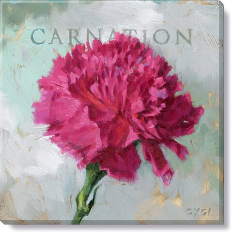 Carnation Giclee Wall Art     