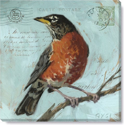 Messenger Robin Giclee Wall Ar