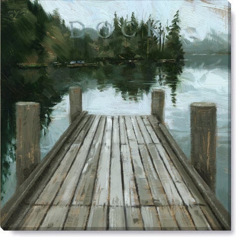 Dock Giclee Wall Art          