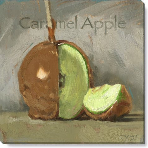 Caramel Apple Giclee Wall Art 