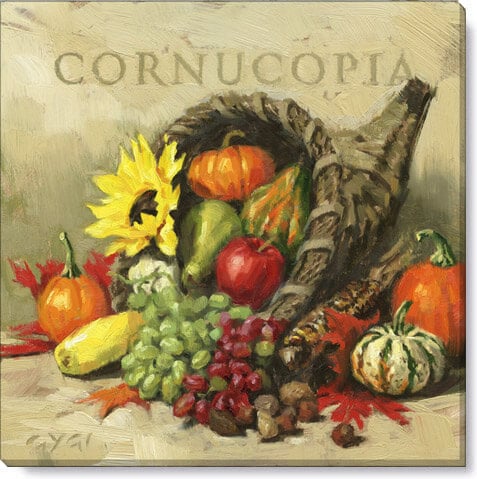 Cornucopia Giclee Wall Art    