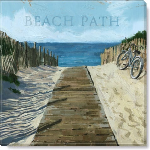 Beach Path Giclee Wall Art    