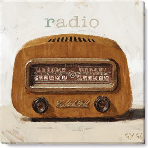 Radio Giclee Wall Art         