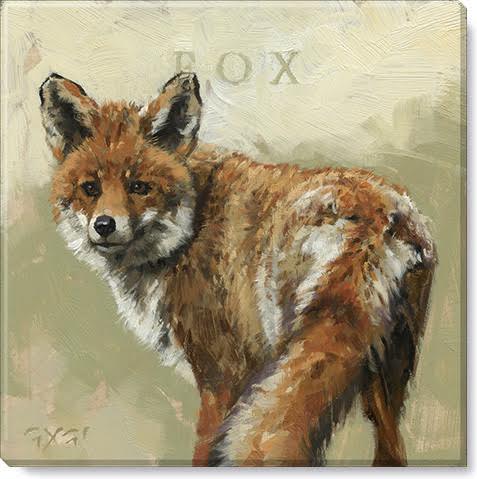 Fox Giclee Wall Art           