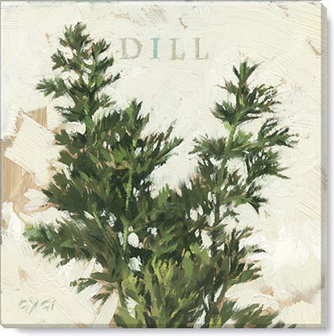 Dill Giclee Wall Art          