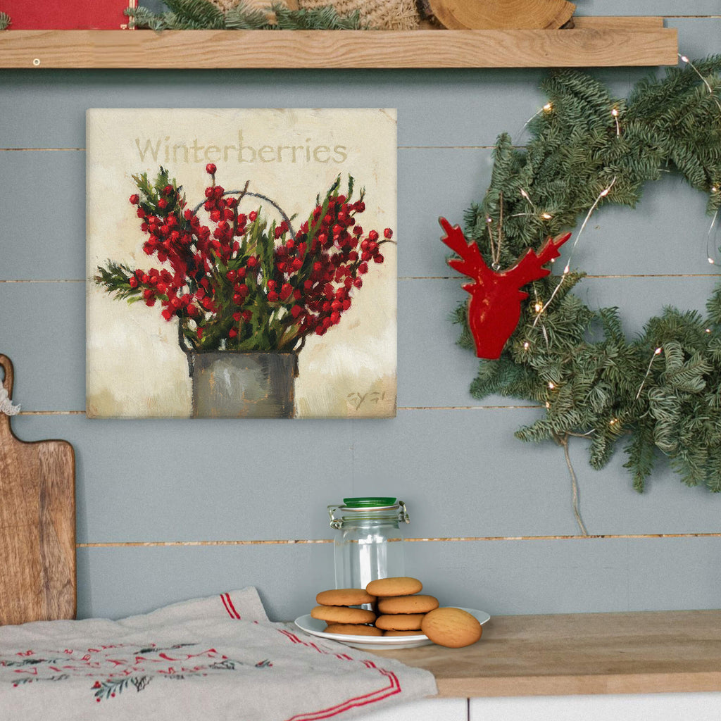 Winterberries Giclee Wall Art 