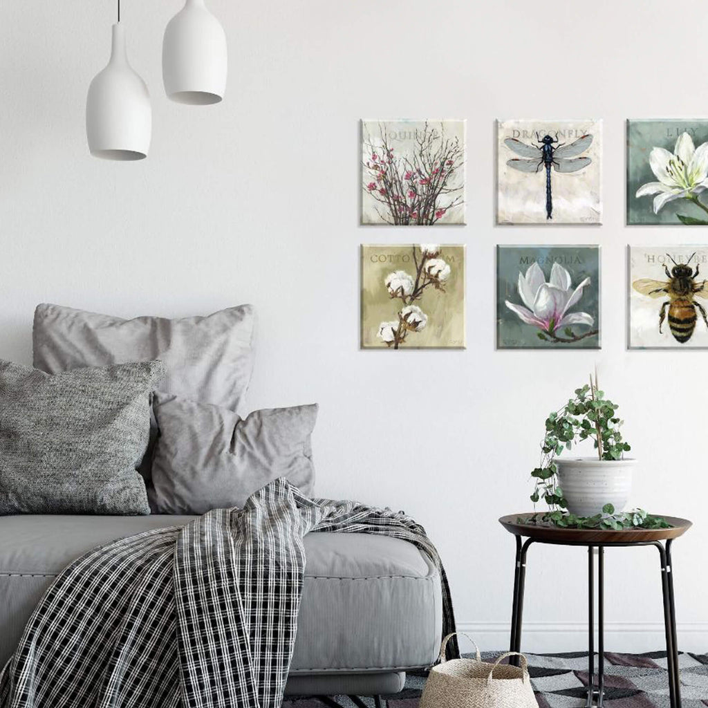 Cotton Stem Giclee Wall Art   