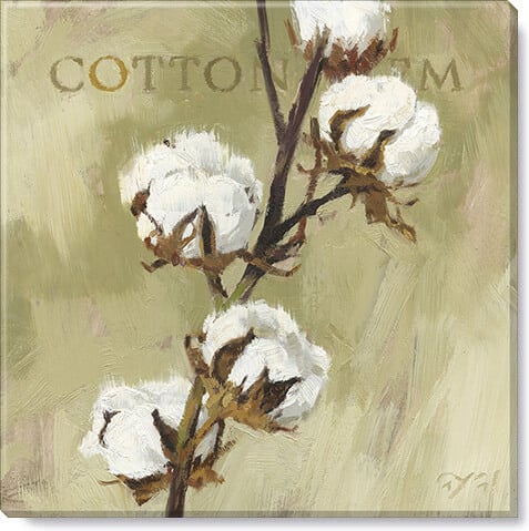 Cotton Stem Giclee Wall Art   