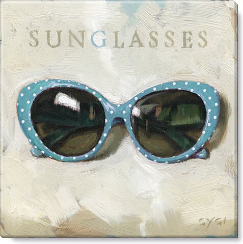 Sunglasses Giclee Wall Art    