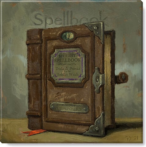 Spellbook Giclee Wall Art     