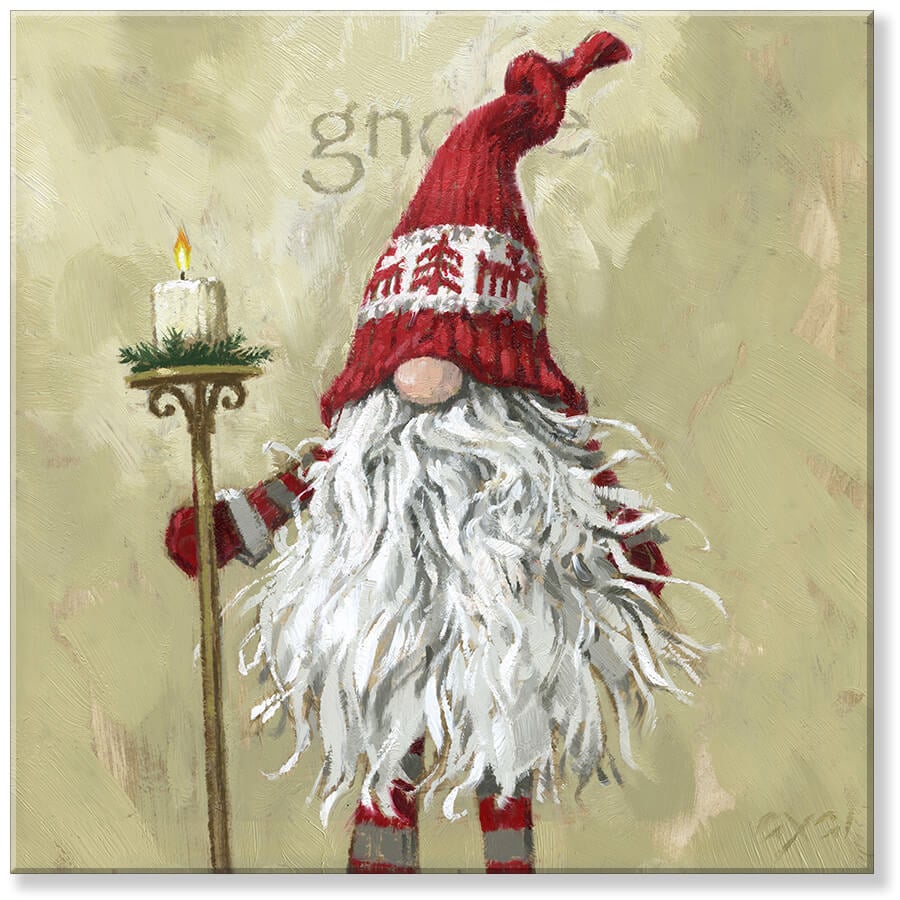 Boy Gnome Giclee Wall Art     