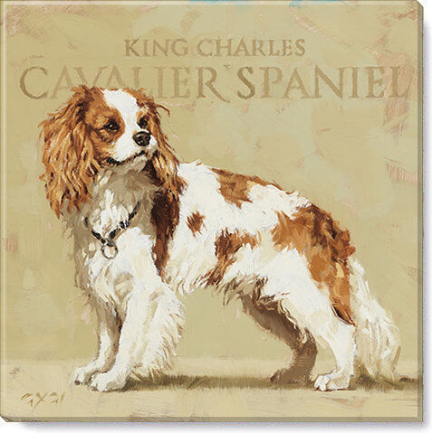 Cavalier Spaniel Wall Art     