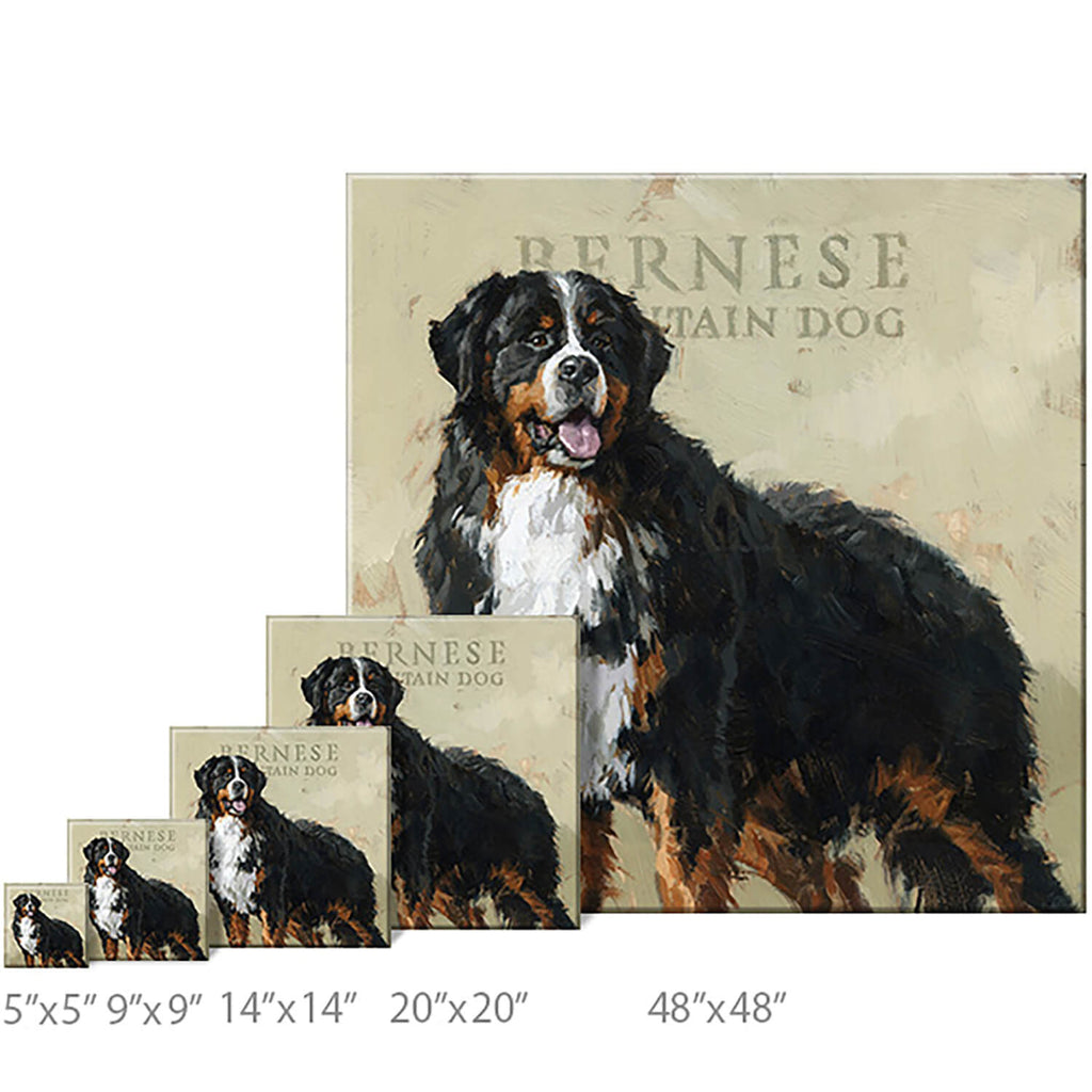 Bernese Mountain Dog Wall Art 