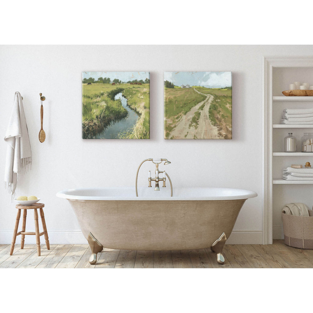 Winding Stream Giclee Wall Art