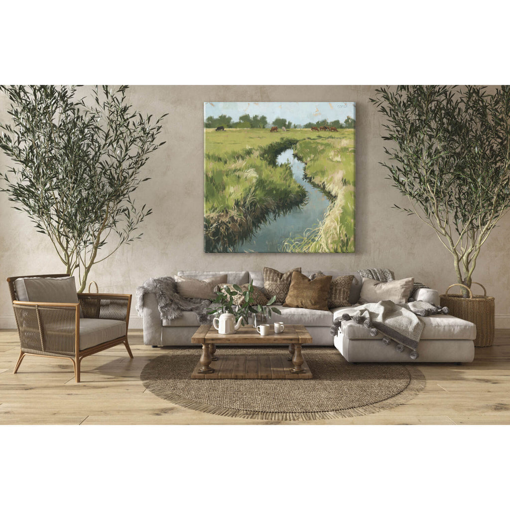 Winding Stream Giclee Wall Art