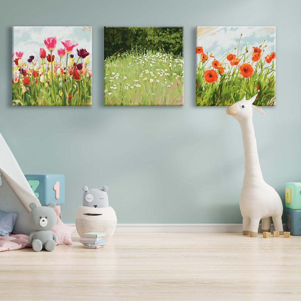 Poppy Field Landscape         