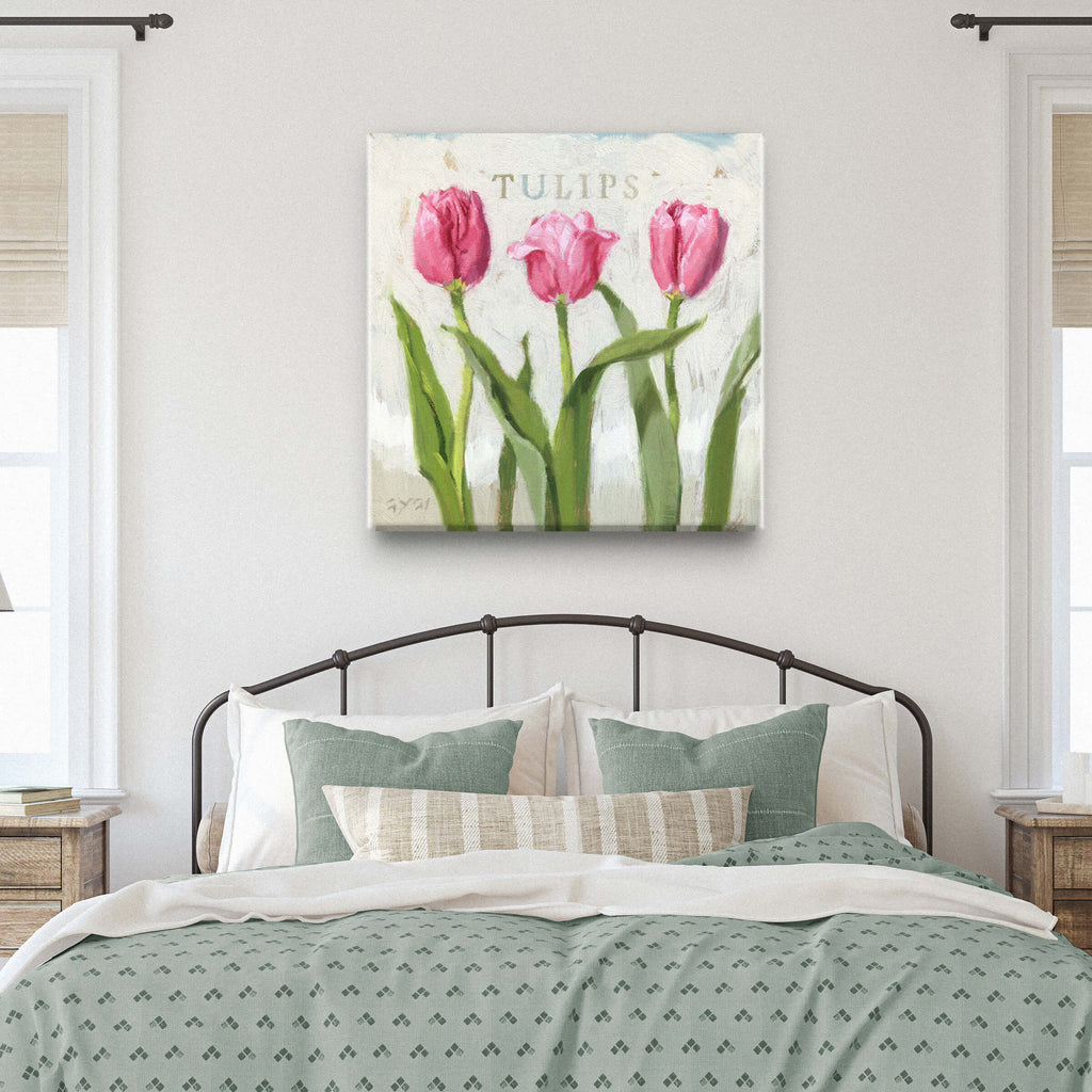 Tulip Trio Giclee Wall Art    