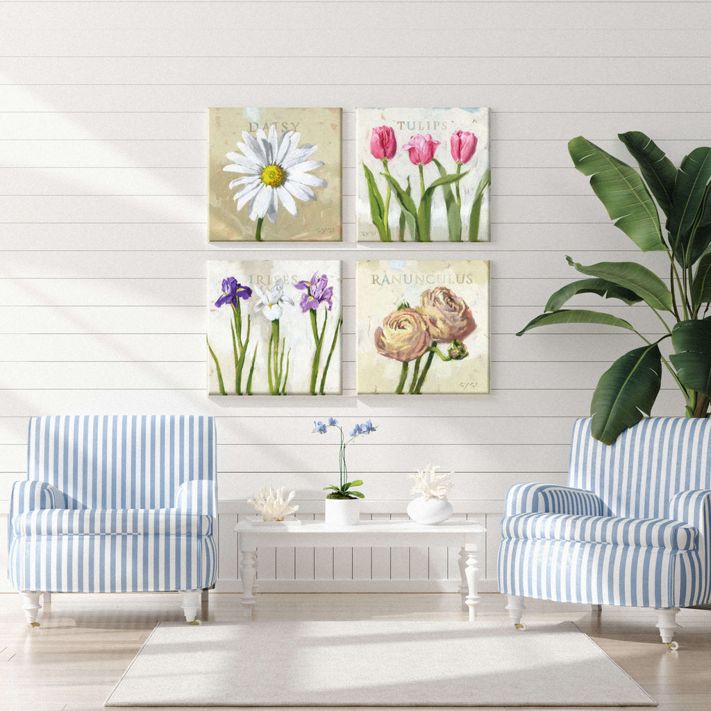 Tulip Trio Giclee Wall Art    