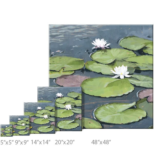 Lilypads Giclee Wall Art      