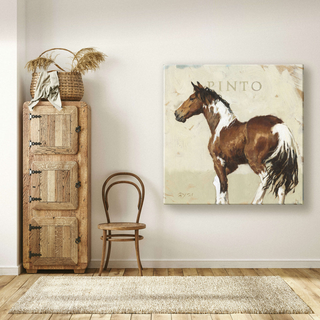 Pinto Horse Giclee Wall Art   