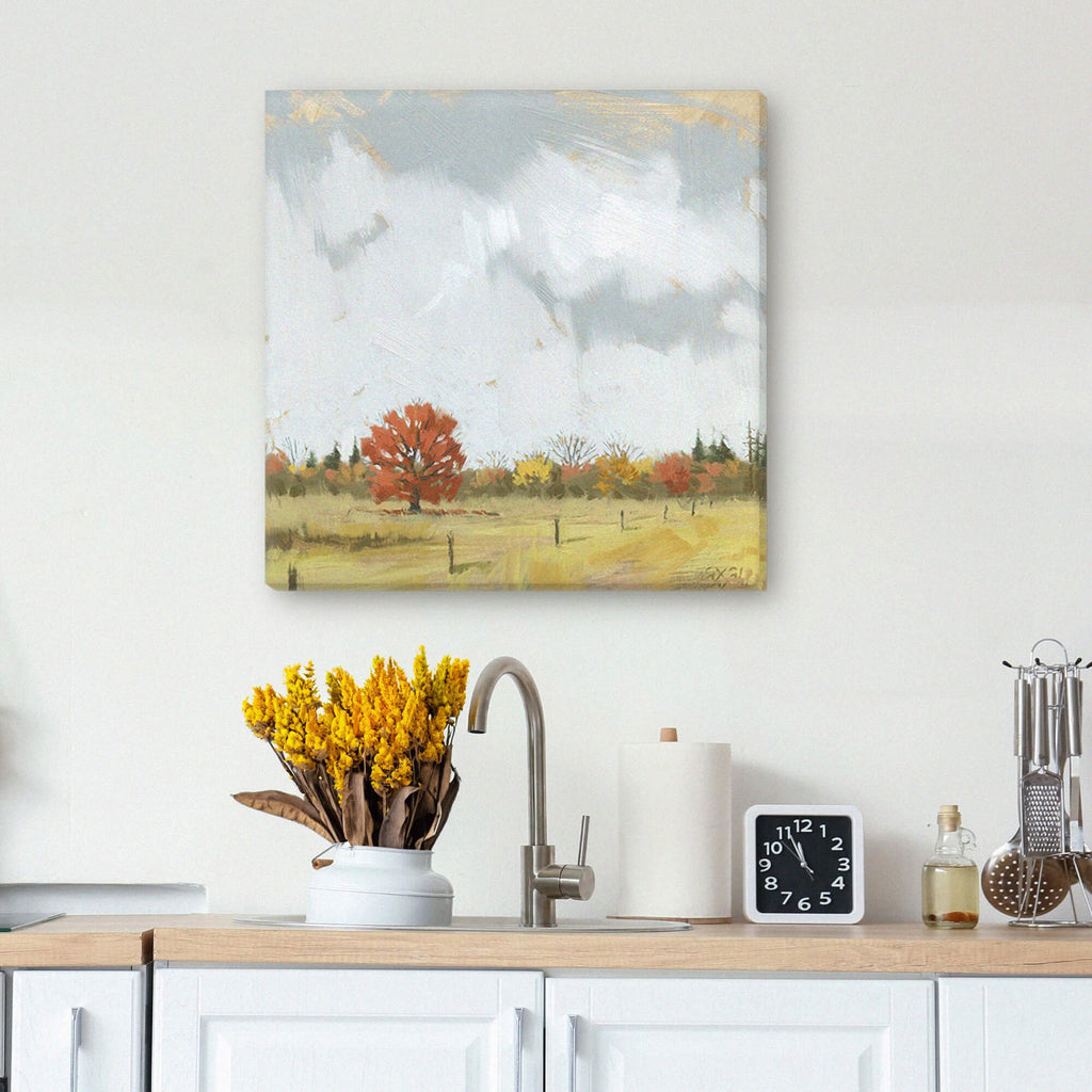 Big Sky Autumn Field Wall Art 