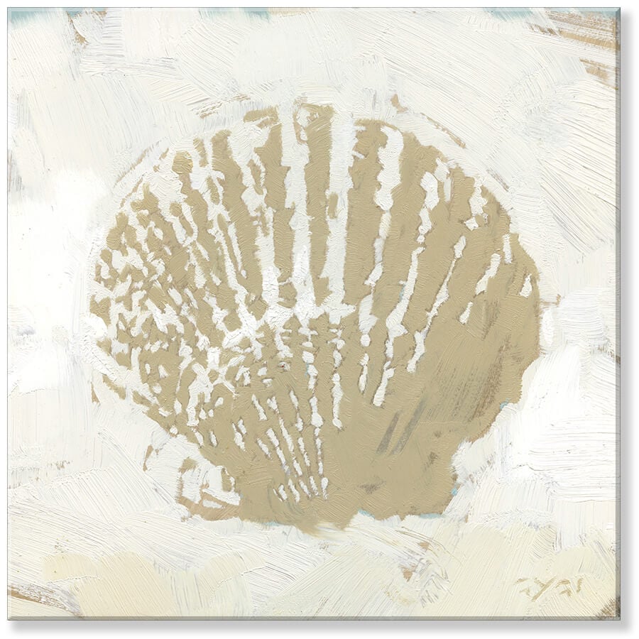 Pecten Silhouette Wall Art    