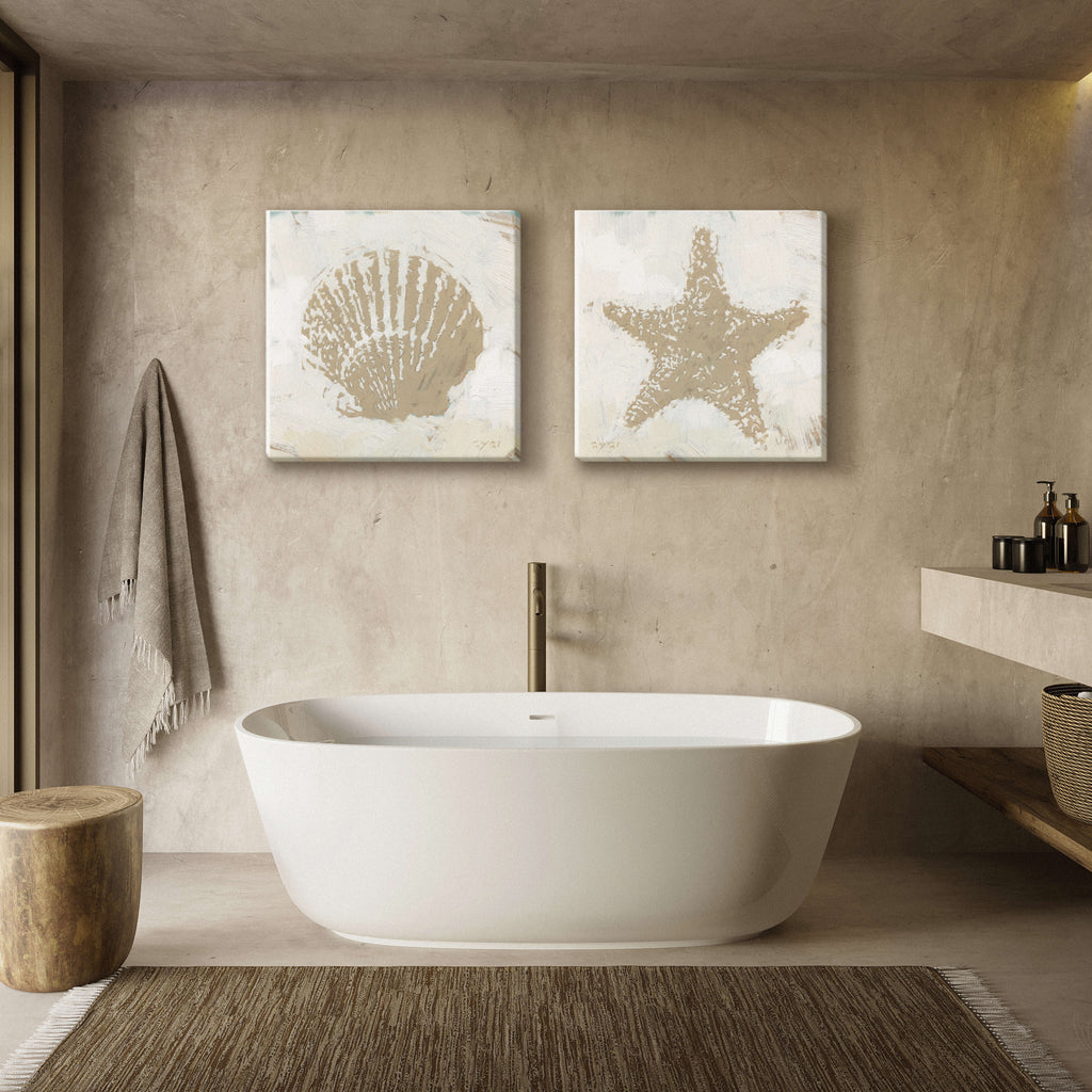 Starfish Silhouette Wall Art  