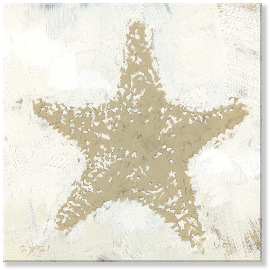 Starfish Silhouette Wall Art  