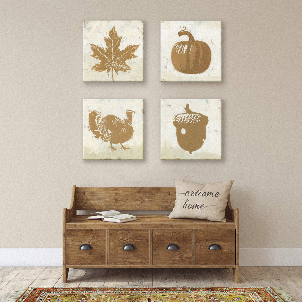 Maple Leaf Silhouette Wall Art