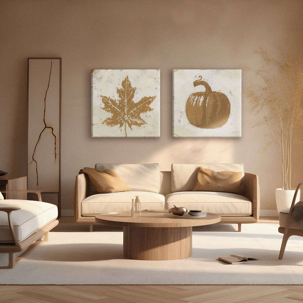 Pumpkin Silhouette Wall Art   