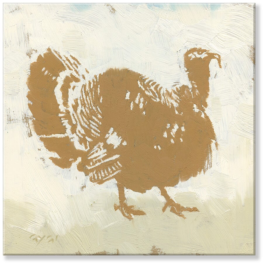 Turkey Silhouette Wall Art    